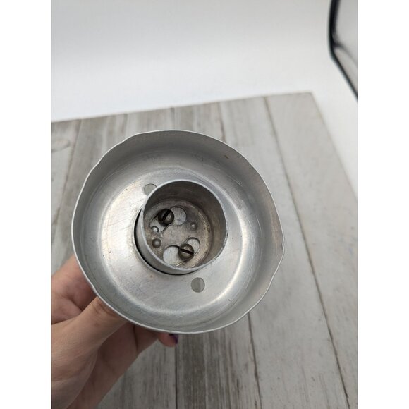 Vintage Donut Cutter Biscuit Round Cookie Cutter Wood Handle Removable - Picture 3 of 5